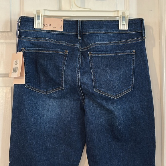NWT Women’s NYDJ Lift Tuck Technology Straight Leg Denim Jeans Size 8 - Picture 6 of 9